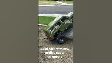 Axial scx6 rubicon! Huge RC crawler!