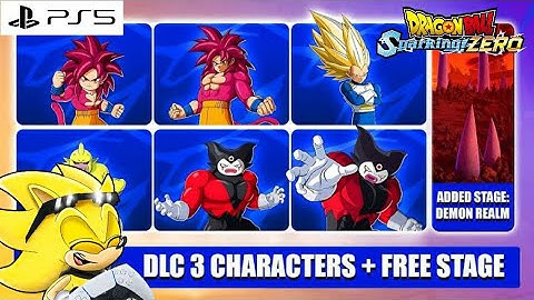 Dragon Ball Sparking Zero DLC 3 Daima Adult SSJ3 Vegeta and SSJ4 Adult Goku Live!