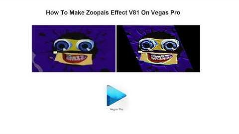 How To Make Zoopals Effect V81 On Vegas Pro (Fixed)