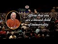 Strengthening Character by Developing Spiritual Courage and Endurance | A talk by Brother Chidananda