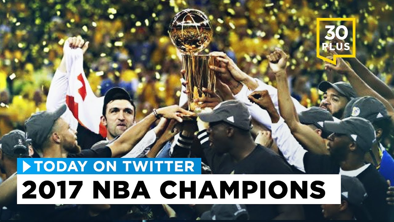 2017 NBA Champions: Golden State Warriors | Today on Twitter - June 13, 2017