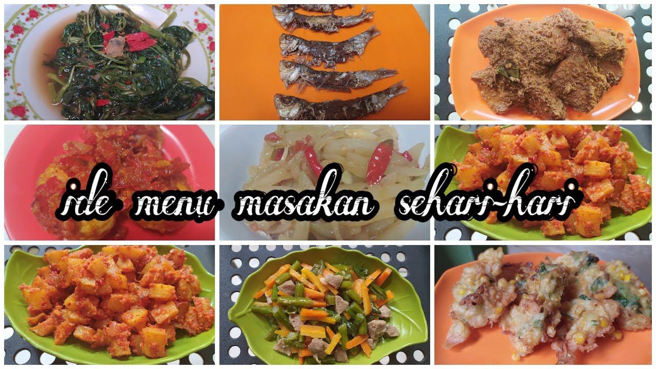 IDE MASAKAN SEHARI HARI| RESEP MASAKAN MURAH DAN BIKIN TAMBAH TERUS