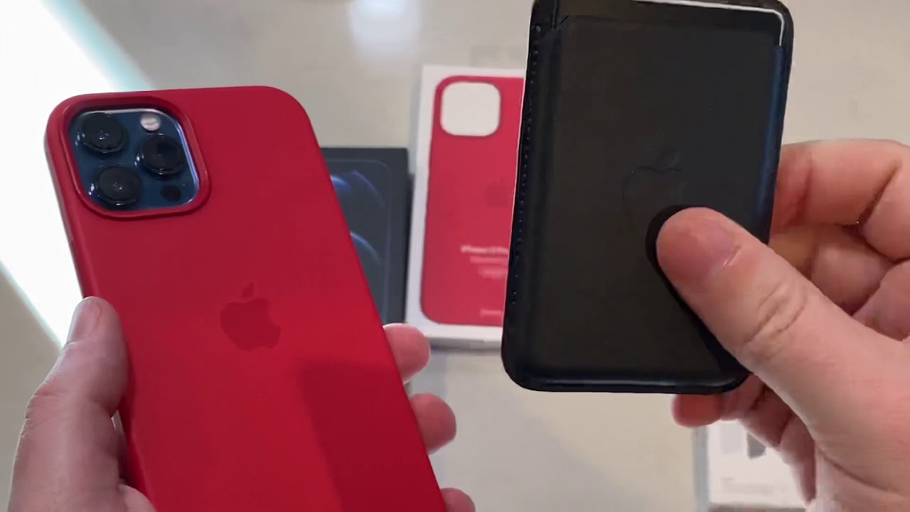 Blue iPhone 12 Pro Max Red Case Review - YouTube
