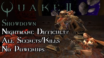 Quake II | Unit 10: Showdown - Nightmare 100%