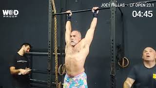 Joey Fallas CrossFit Open 23.1 Masters 60-64