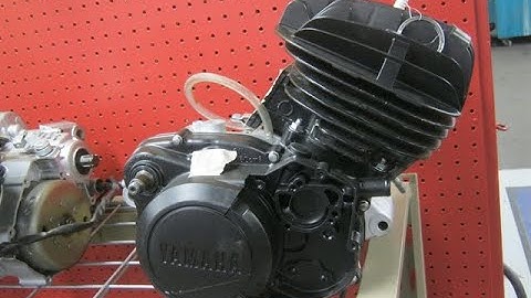 Yamaha Blaster Clutch Side Engine Assembly