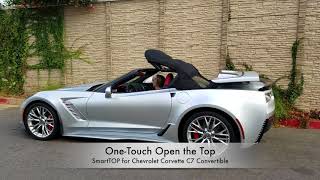 mods4cars SmartTOP for Chevrolet Corvette C7 Convertible - One-Touch open \/ close \/ Remote Top