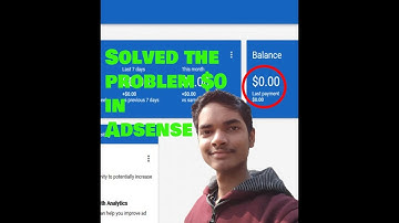 How to solve $0.00 earnings problem in adsense