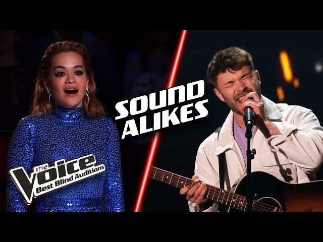 Unbelievable SOUND-ALIKES | The Voice Best Blind Auditions class=