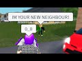 I Got My Crazy Neighbour Arrested! He Tried To Kidnap ME! (Roblox)