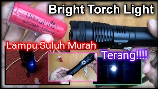 Unboxing Cheap Bright Torch Light | Review Lampu Suluh Murah dari China beli di Shopee screenshot 5