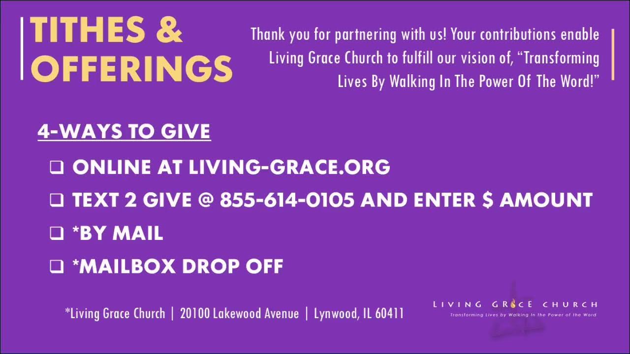 Living Grace Church Sunday Morning Service June 4th 2023 YouTube
