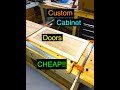 Diy: How To Make Custom Cabinet Doors Shaker Style II Buffet Part 4 Diy: How To Make Custom Cabinet Doors Shaker Style II Buffet Part 4