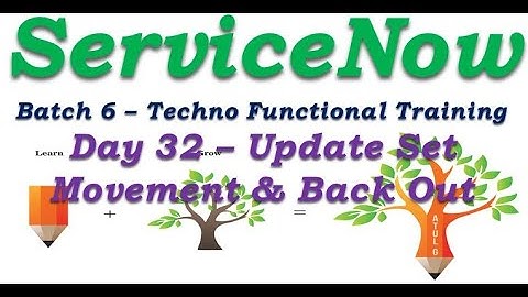 Batch 6 || Day 32 || Update Set Movement & Back Out || Techno Functional Training #Shorts #Short