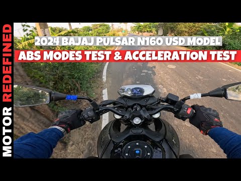 Finally Bajaj Pulsar N160 New Model 2024 ABS & Acceleration Test | Better Than Oil Cool Model?