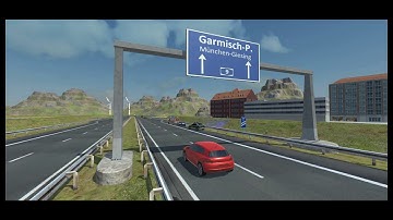 Highway Traffic Simulation Unity 3D