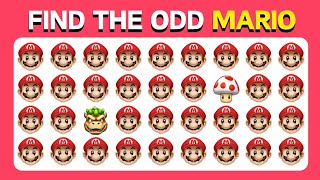 Find the ODD One Out  Super Mario Edition   Ultimate Emoji Quiz #quiz #games