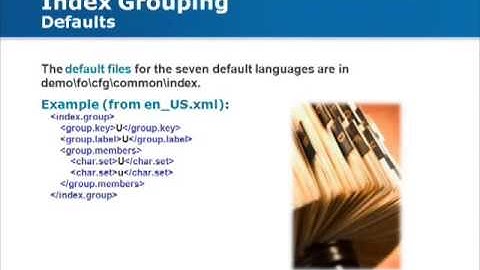 Localizing XSL FO Style Sheets for PDF