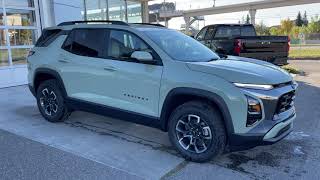 Green 2025 Chevrolet Equinox ACTIV Review Calgary AB - Wolfe Calgary | NA143193