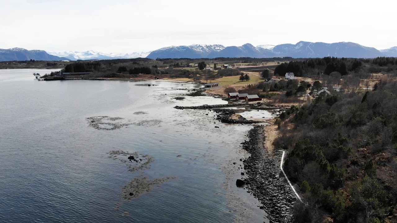 Aukra, Norway in april filmed with Mavic Air