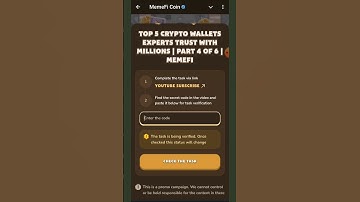 Top 5 Crypto Wallets Experts Trust with Millions | Part 4 of 6 | MemeFi | MemeFi Code |