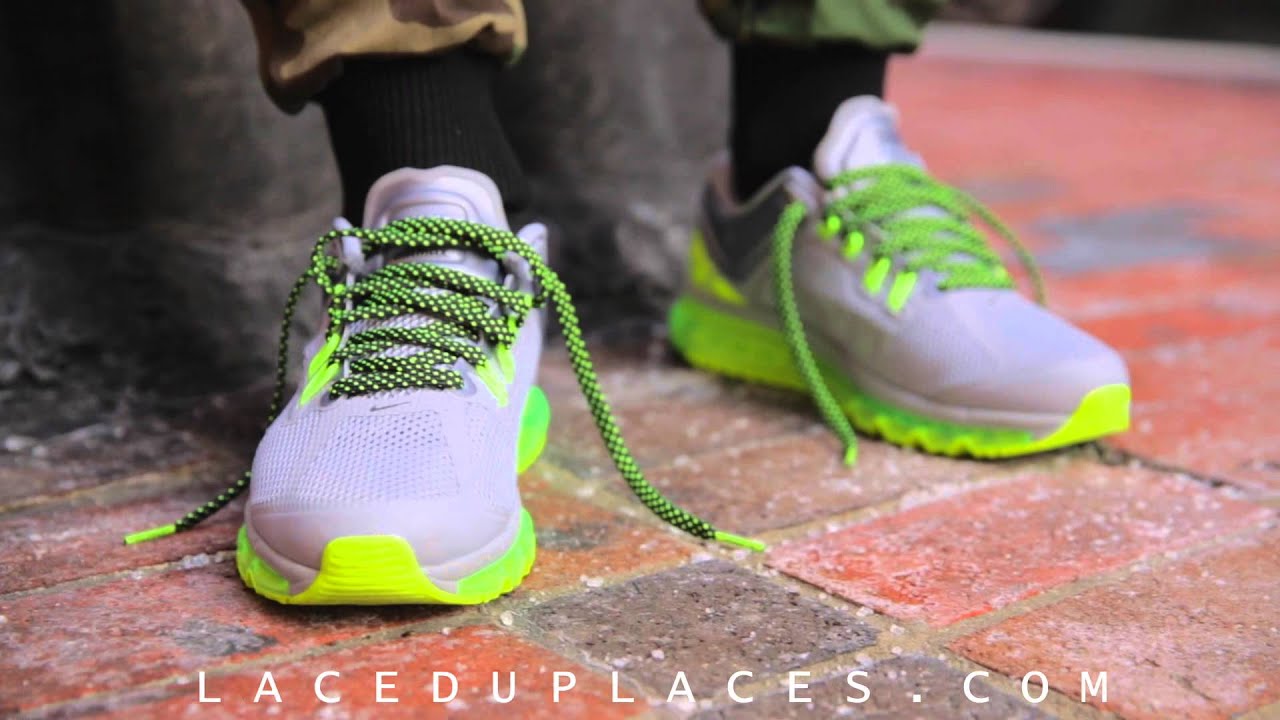 Laced Up Laces Black Volt Dash Shoelaces YouTube