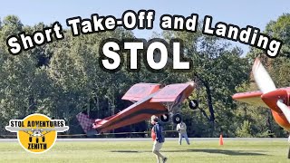 Short takeoff and landing in gusty conditions: Zenith STOL