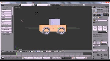 "Blender 2.6 tutorial: how to model a simple car".