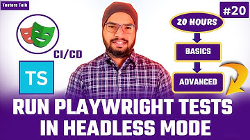 Playwright Typescript #20 Run Playwright Tests in Headless Mode | Playwright Automation Tutorial