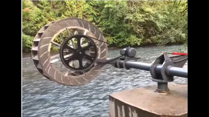 Unique DIY Water Turbine: The PonceletWheel