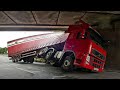 Amazing Dangerous Idiots Trucks Driving Skill - Biggest Heavy Equipment Fails - Total idiots at work