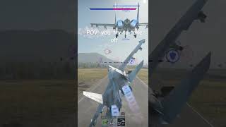 Taking off in War Thunder: