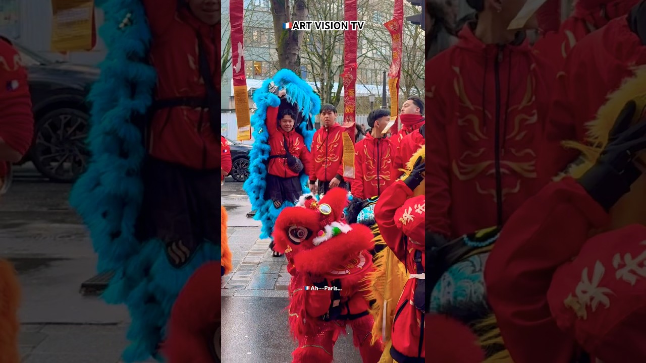 🇫🇷Ah~~Paris&hellip;(2026 Lunar New Year Lion Dance in Paris) 17/February/2026