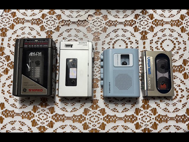 Sony TCM-600 Walkman Pressman recorder /TPS-L2 - YouTube