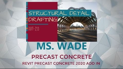 09 - PRECAST CONCRETE - REVIT PRECAST CONCRETE 2020 ADD IN