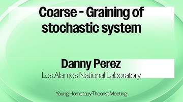 Coarse - Graining of stochastic system