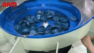 The whole process of disassembling the screen printing machine S103 with vibrating disk for caps