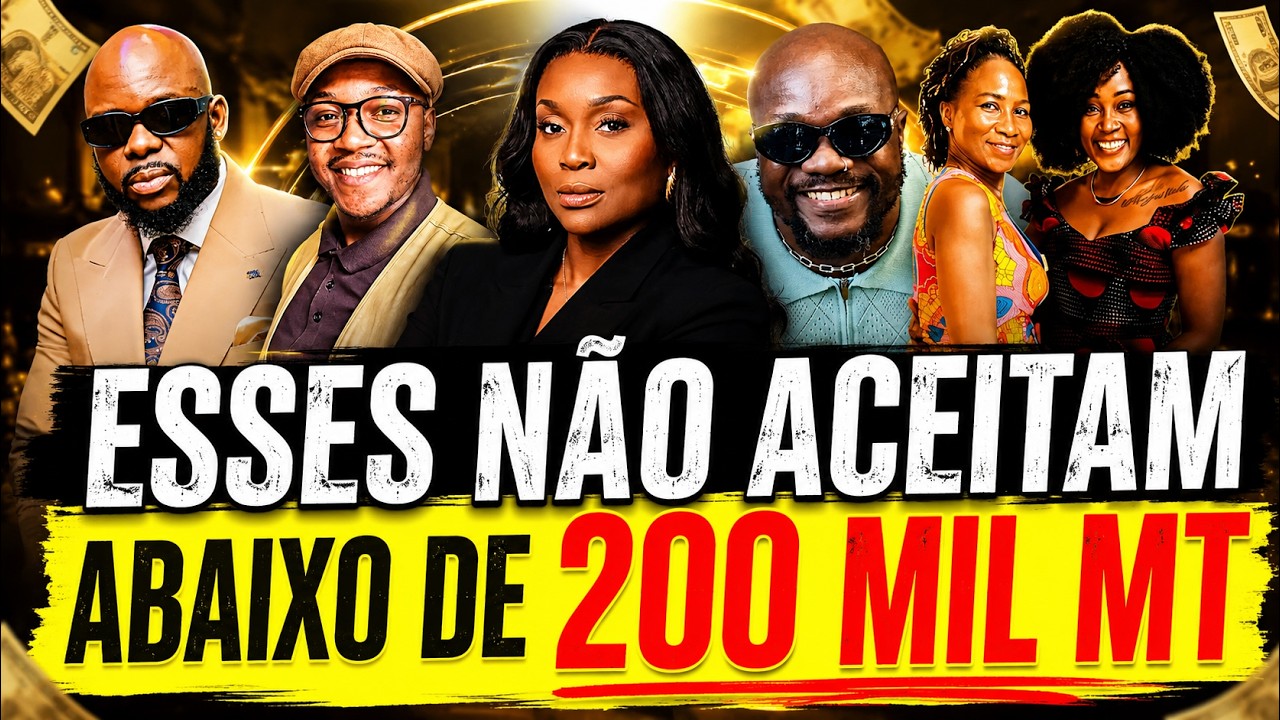 VEJA OS SALÁRIOS DOS CANTORES MAIS BEM PAGOS DE MOÇAMBIQUE