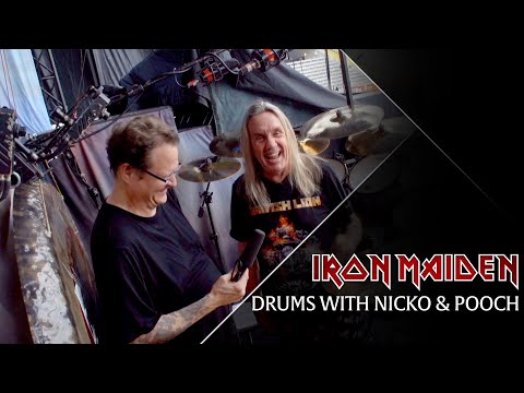 Iron Maiden - Drums with Nicko and Pooch