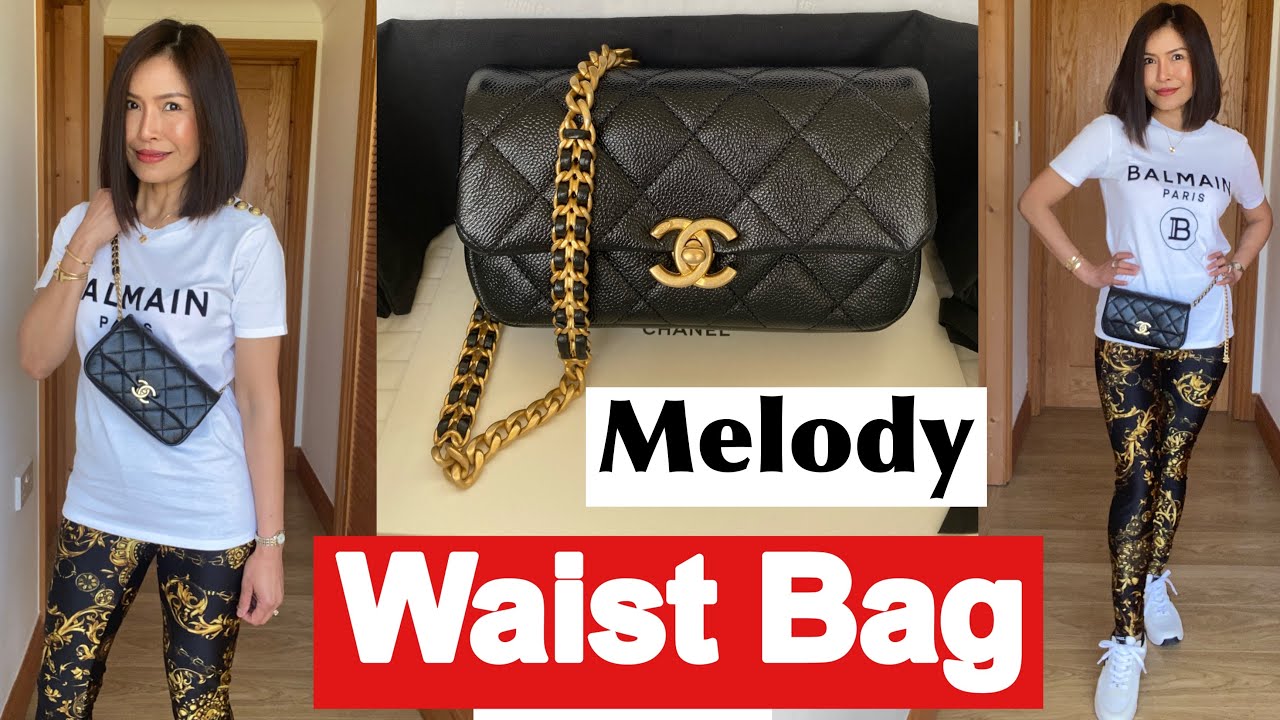 Chanel 22P Melody Waist bag Unboxing 