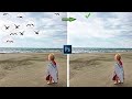 photo manipulation/removing objects or person from photo in Photoshop