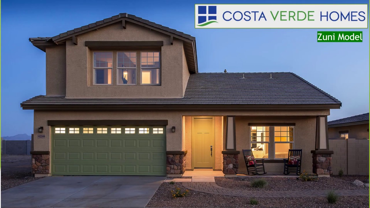 Zuni Model Oasis at Santa Rosa Springs (Costa Verde Homes) YouTube