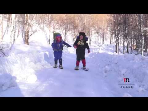 滑雪大冒险 ：穿上野猪皮滑雪板，林海雪原体验真正的滑雪