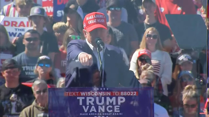 Trump promises "BLOOD" at LUNATIC rally, crowd STUNNED