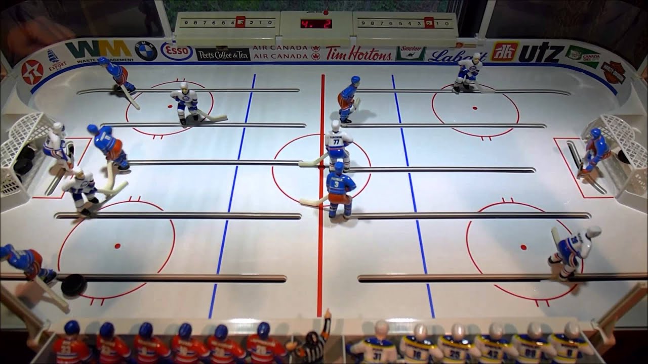 Game 53 Gretzky Table Hockey New York Rangers Vs New York