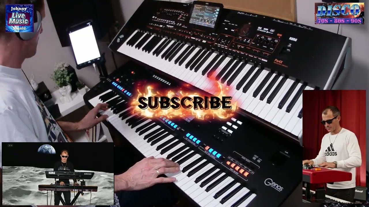 Modern Talking Italo Disco Hit All Of Time🎹Live Performance on Yamaha & Korg