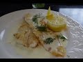 All About Sauces Series _ how to make classic French style fish with Lemon Beurré Blanc sauce