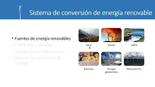 Almacenamiento de Energía en Baterías en Sistemas de Conversión de Energías Renovables  por Robenson