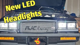 Upgraded my Buick Grand National headlights