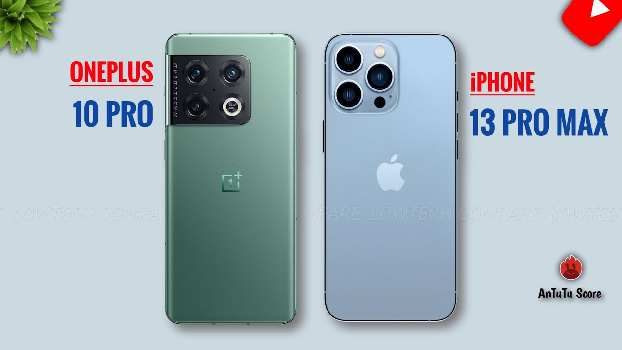 OnePlus 10 Pro Vs iPhone 13 Pro Max| Full Comparison| AnTuTu Score 🔥